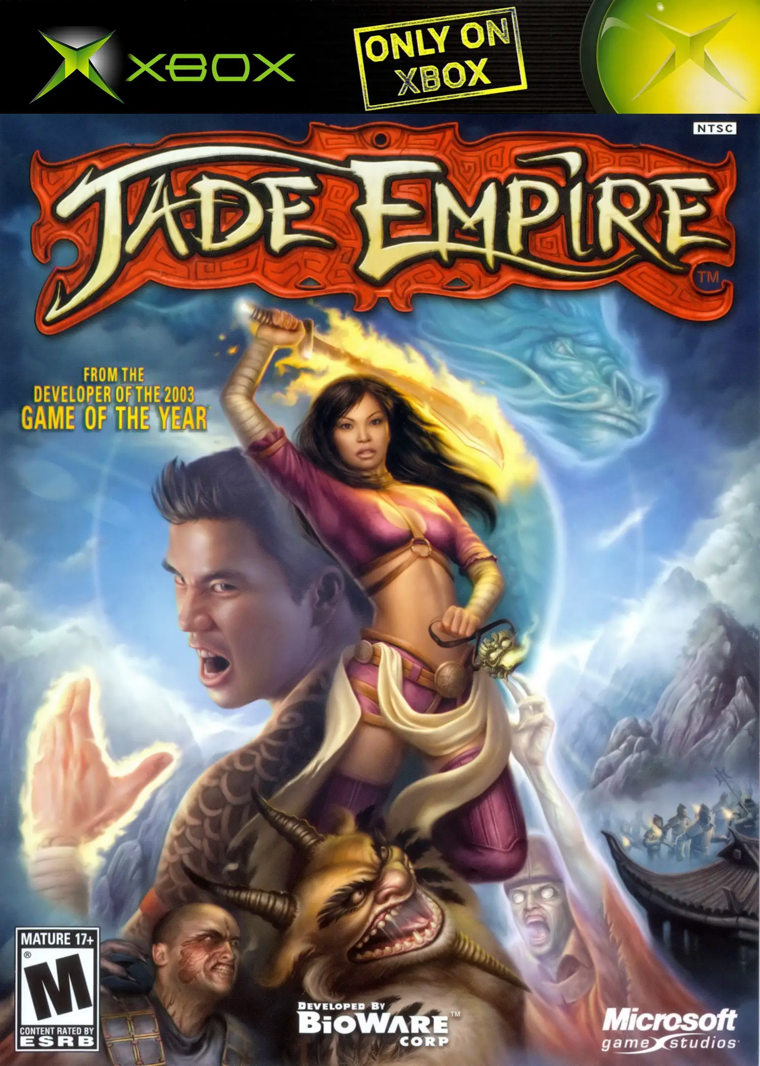 Capa de Jade Empire