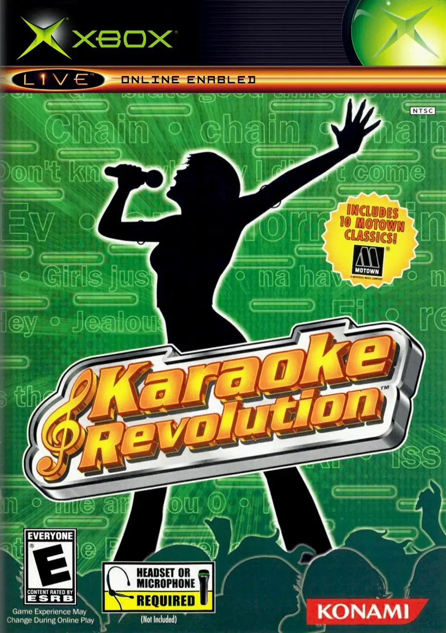 Capa de Karaoke Revolution