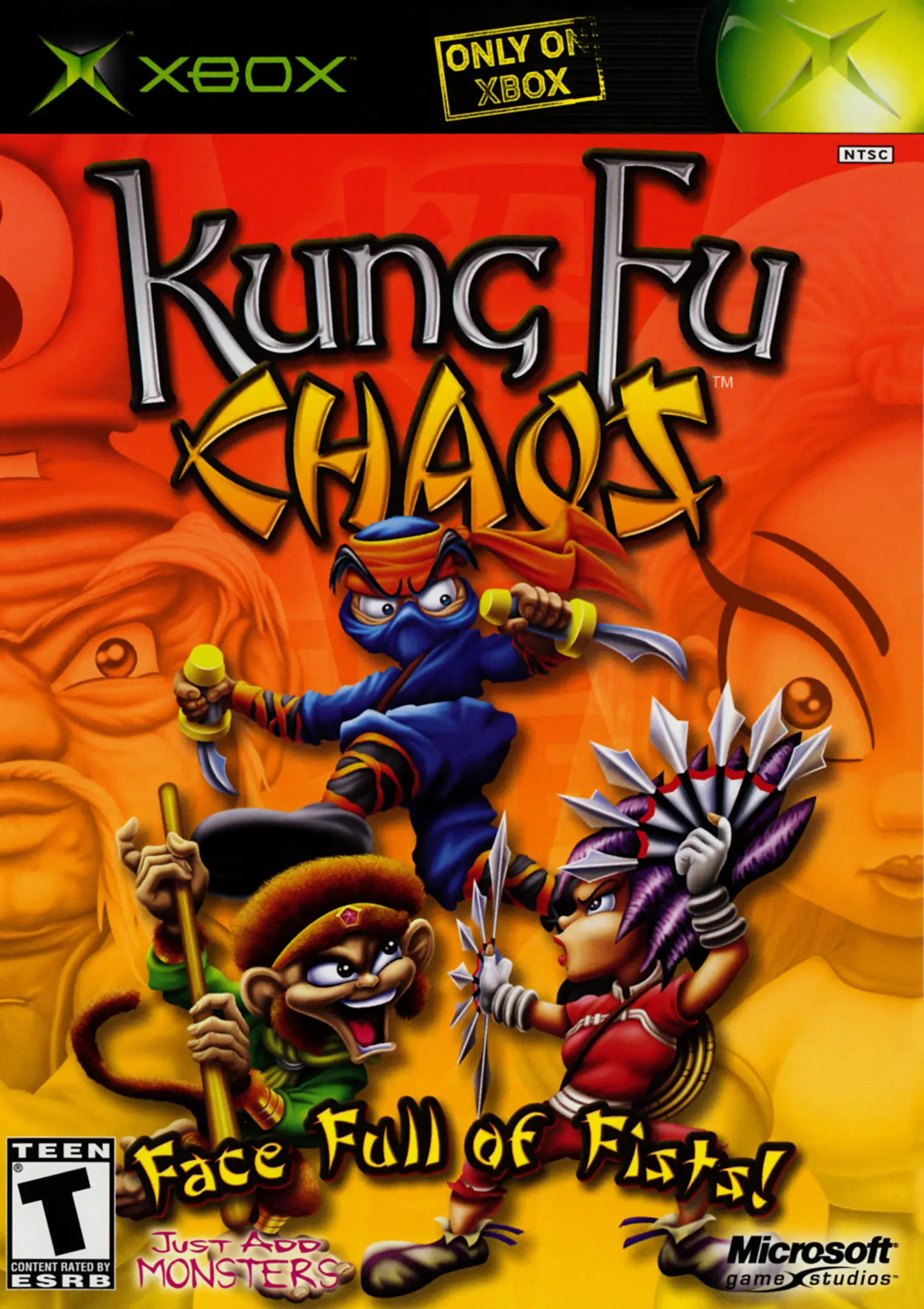 Capa de Kung Fu Chaos
