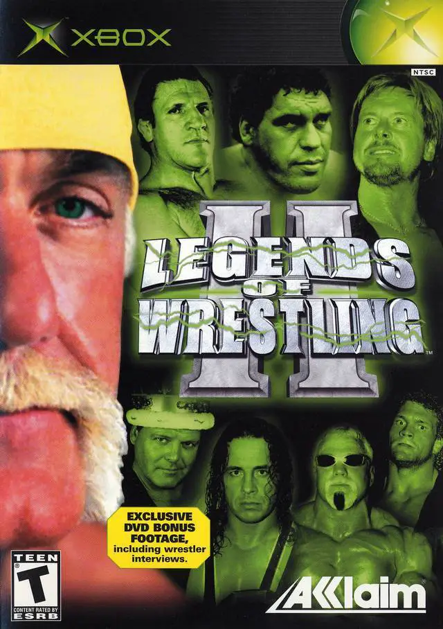 Capa de Legends of Wrestling II