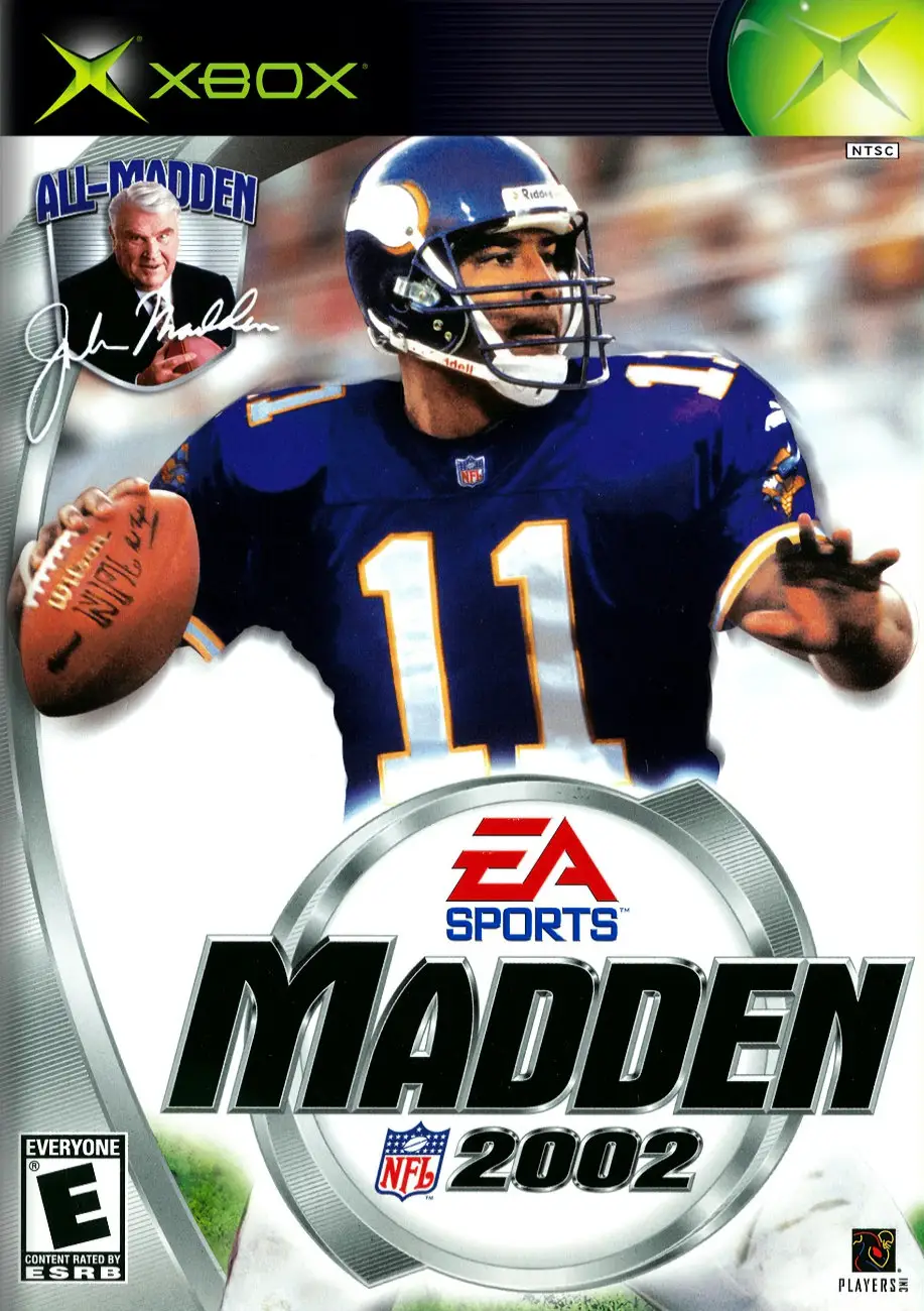 Capa de Madden NFL 2002