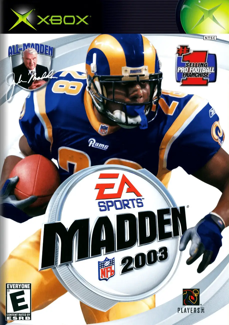 Capa de Madden NFL 2003