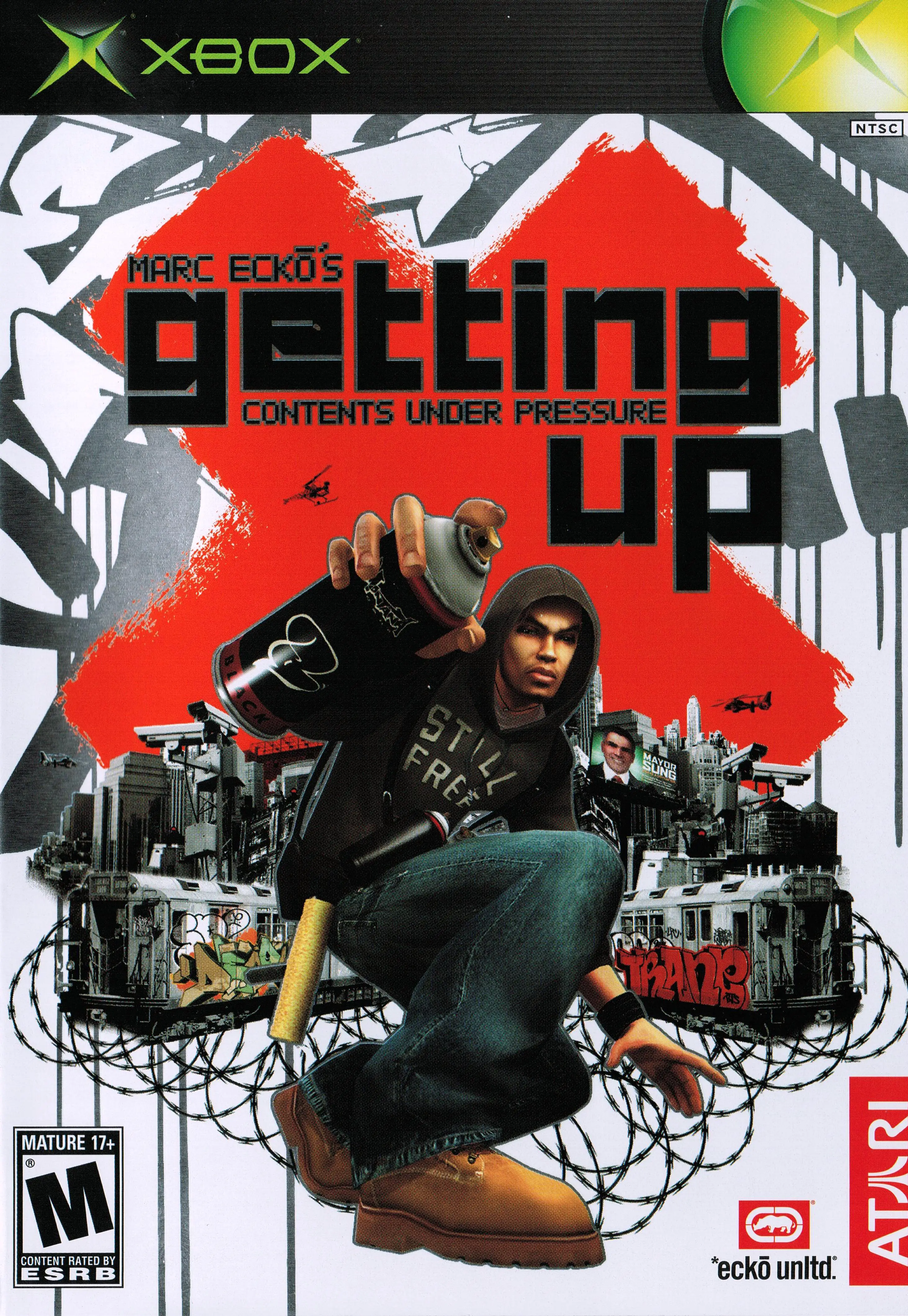 Capa de Marc Ecko's Getting Up: Contents Under Pressure