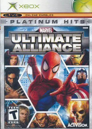 Capa de Marvel: Ultimate Alliance [Platinum Hits]