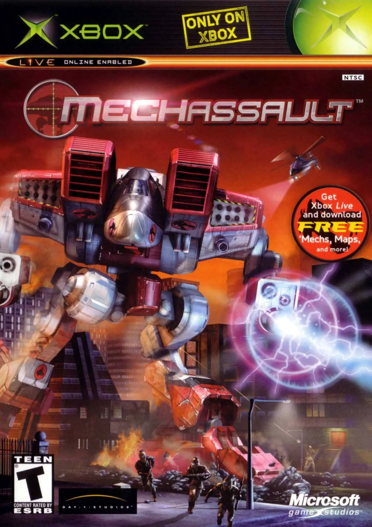 Capa de MechAssault