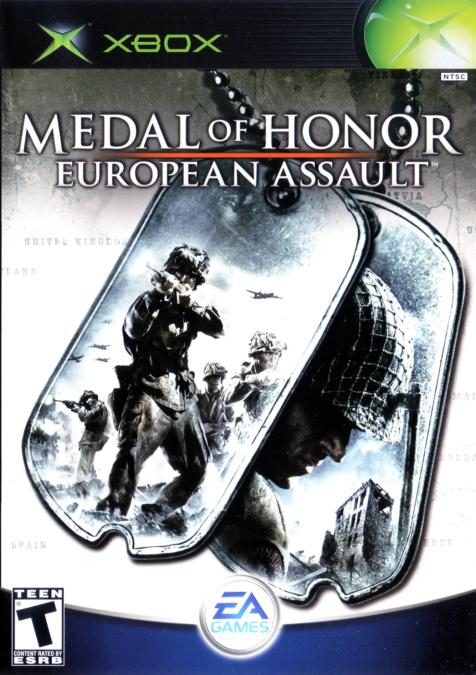 Capa de Medal of Honor: European Assault