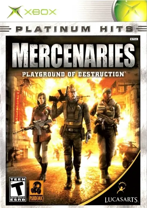 Capa de Mercenaries: Playground of Destruction [Platinum Hits]