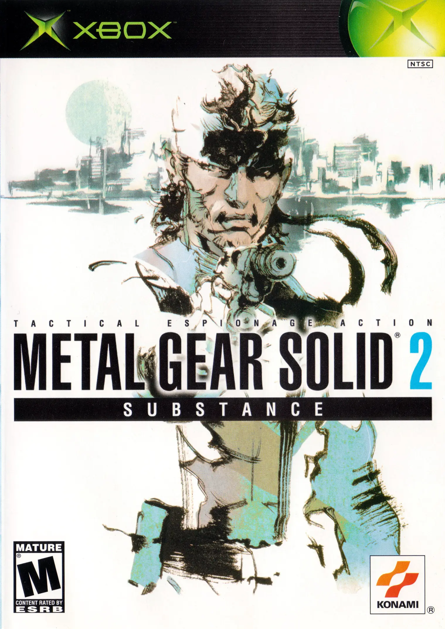 Capa de Metal Gear Solid 2: Substance