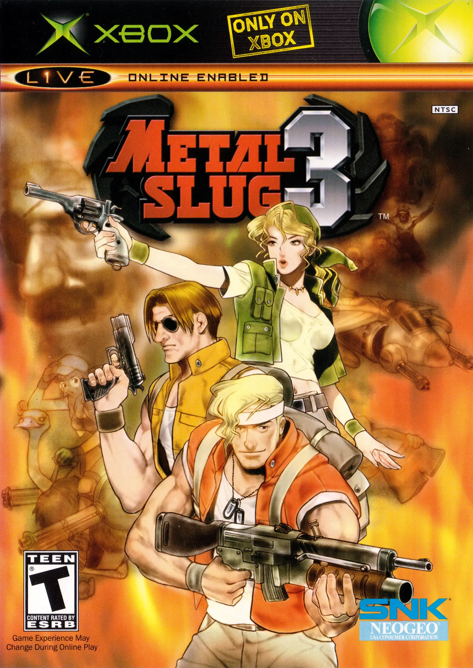 Capa de Metal Slug 3