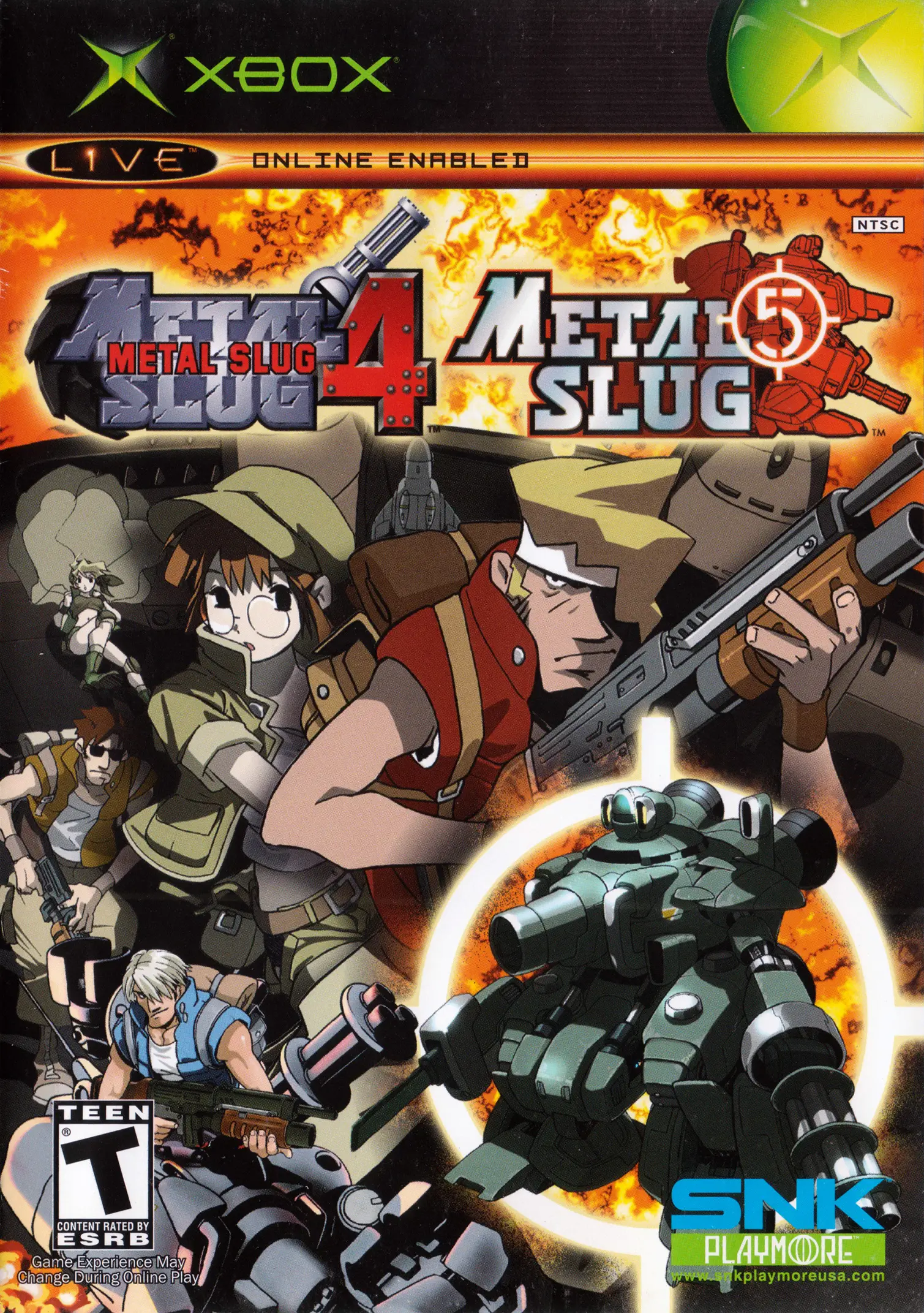 Capa de Metal Slug 4 & 5