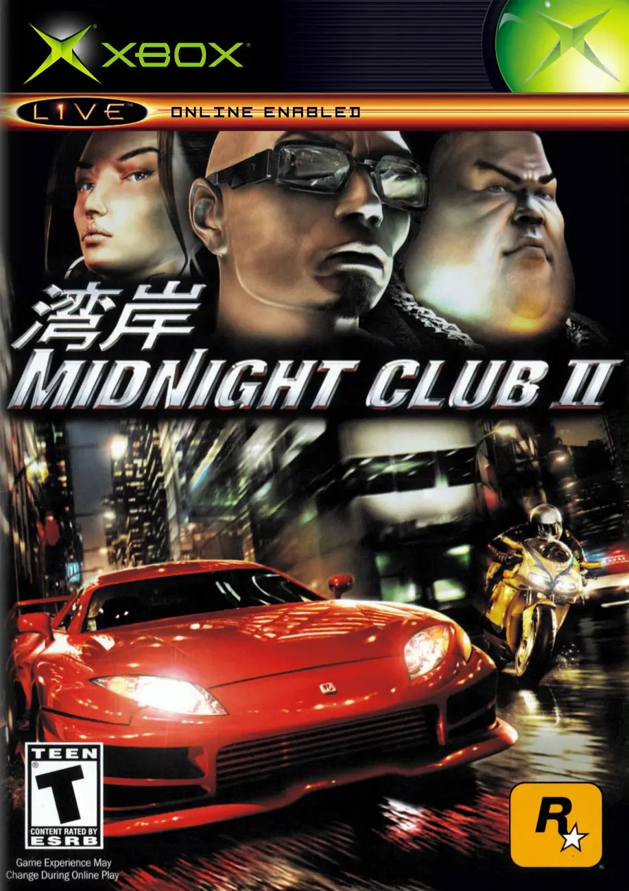 Capa de Midnight Club II
