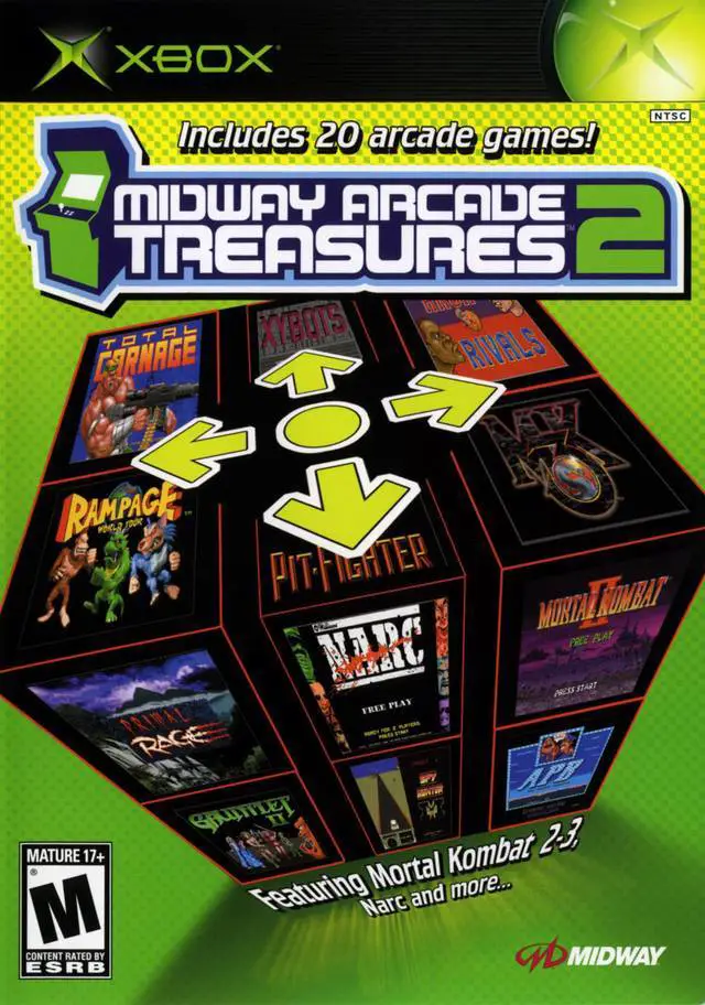 Capa de Midway Arcade Treasures 2