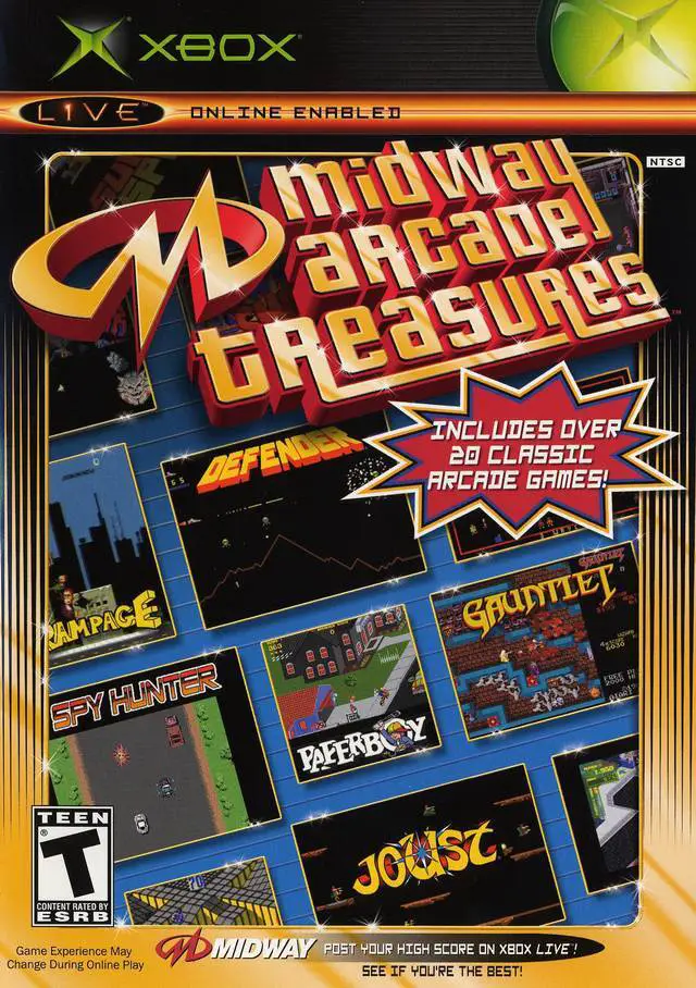 Capa de Midway Arcade Treasures