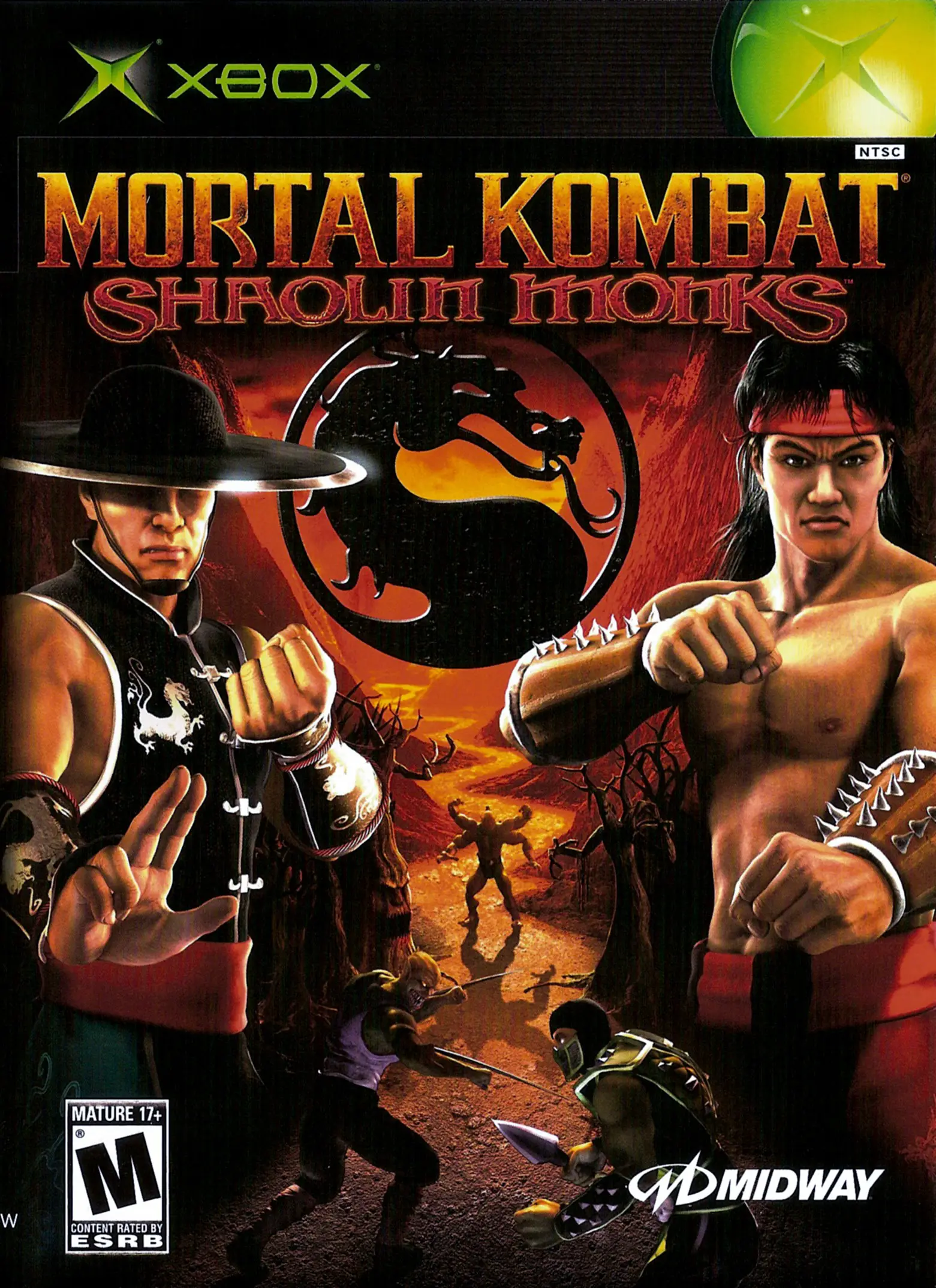 Capa de Mortal Kombat: Shaolin Monks