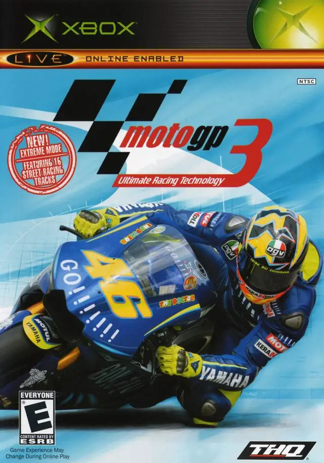 Capa de MotoGP 3: Ultimate Racing Technology