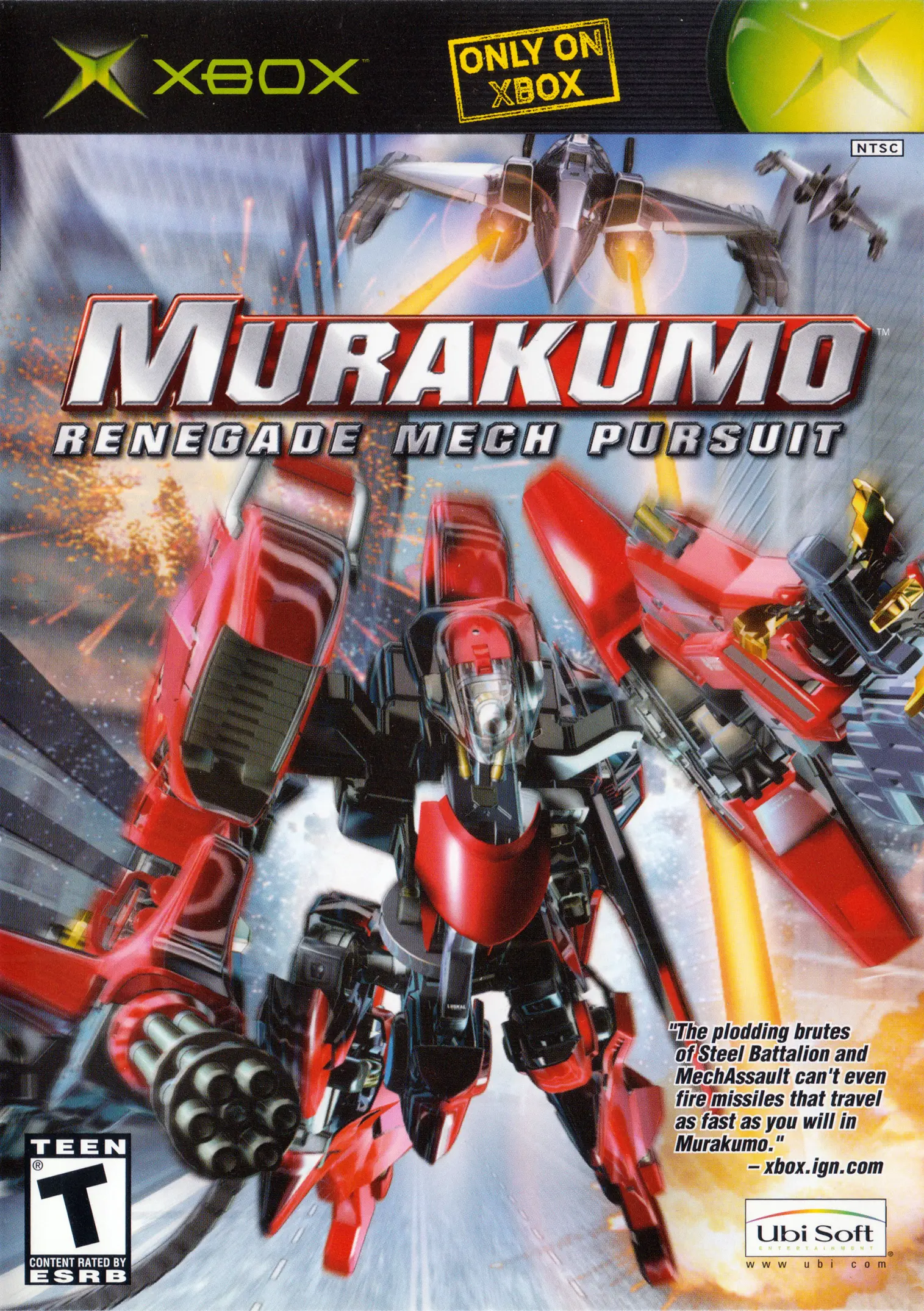 Capa de Murakumo: Renegade Mech Pursuit