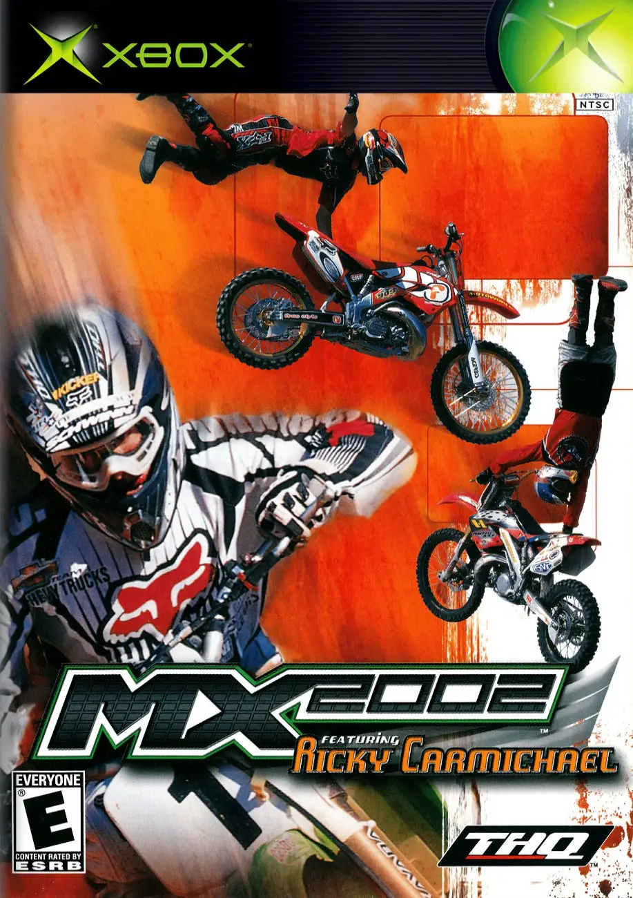 Capa de MX 2002 Featuring Ricky Carmichael