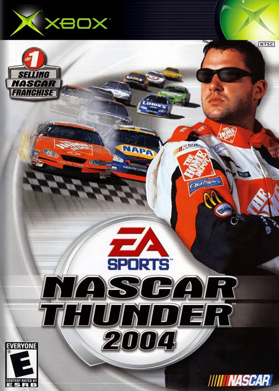 Capa de NASCAR Thunder 2004