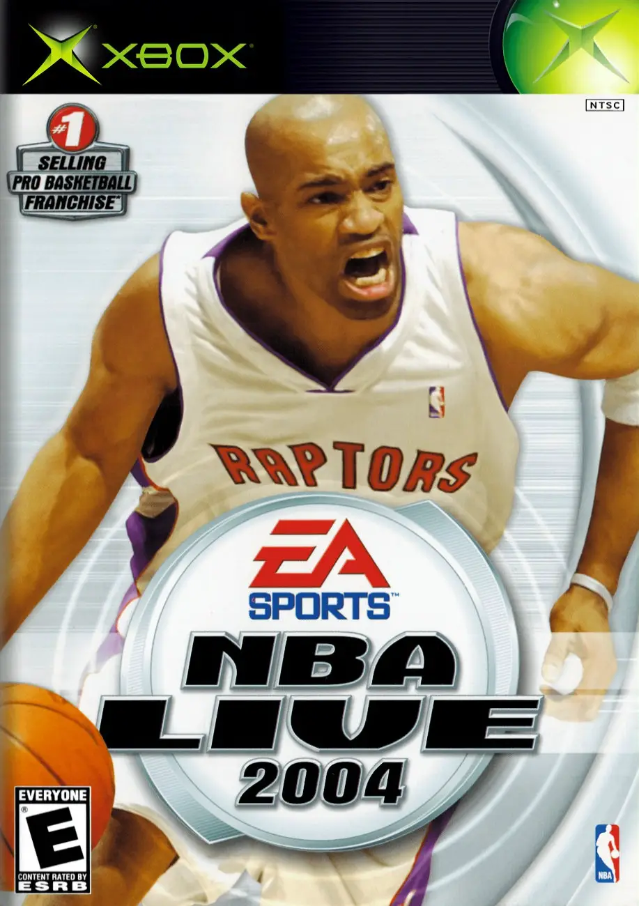 Capa de NBA Live 2004