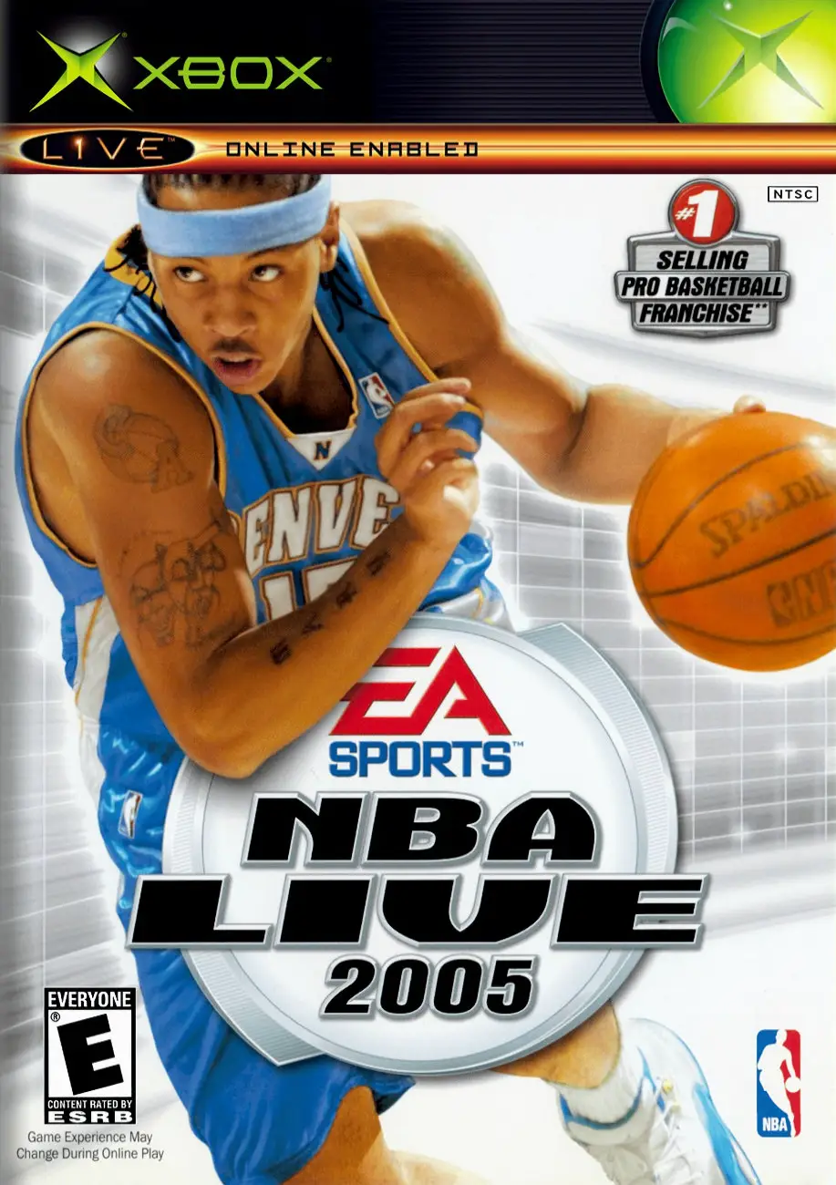 Capa de NBA Live 2005