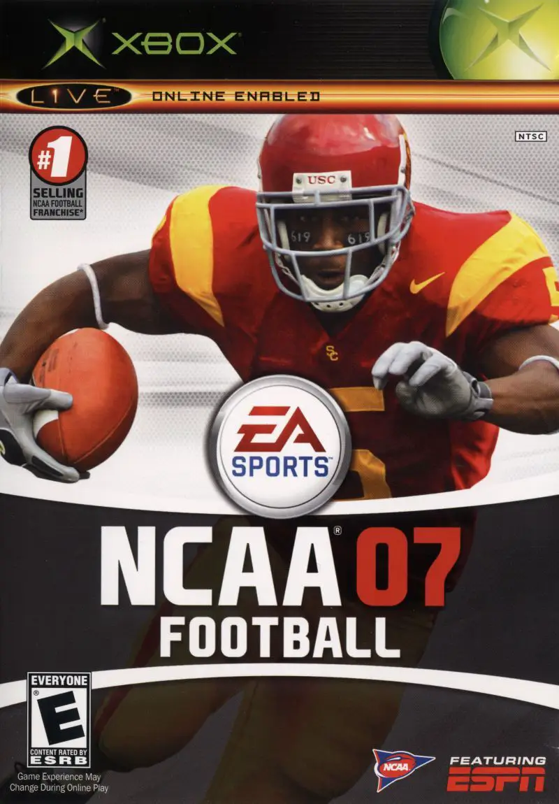 Capa de NCAA Football 07