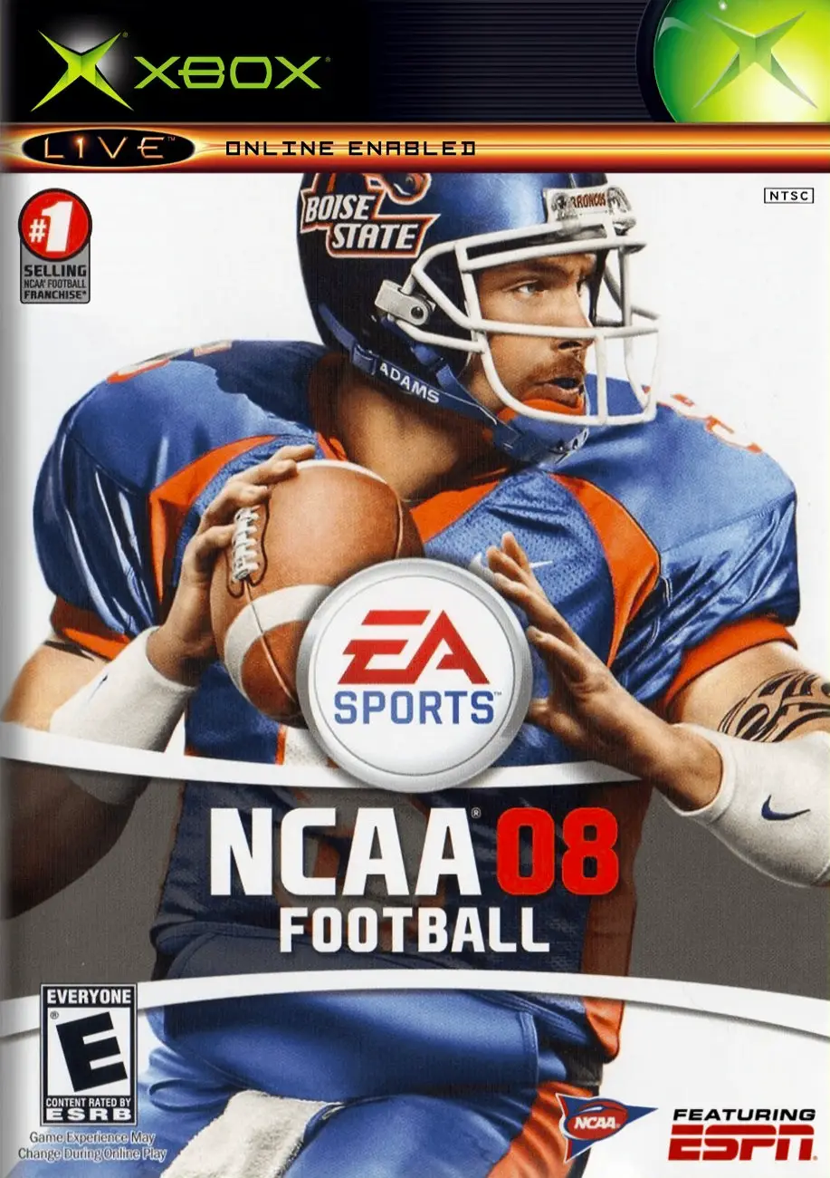 Capa de NCAA Football 08