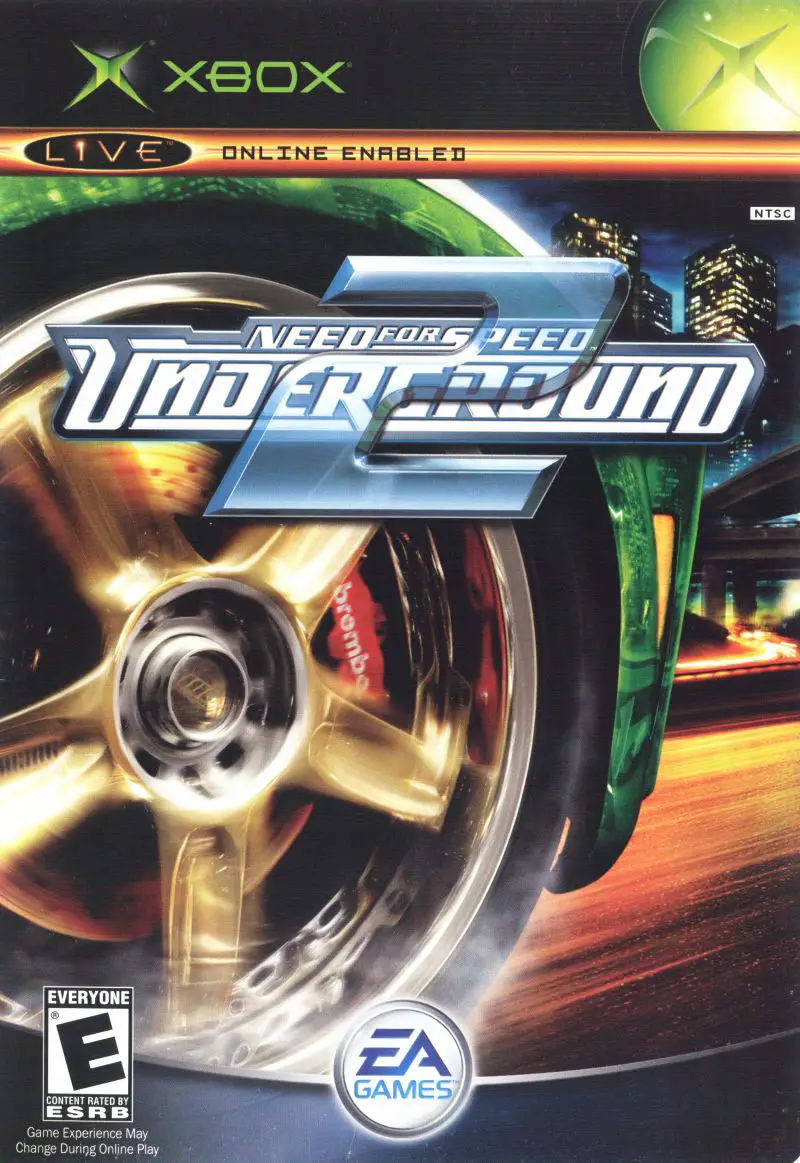 Capa de Need for Speed Underground 2