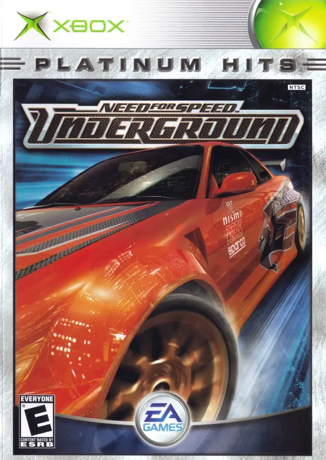 Capa de Need for Speed: Underground (Platinum Hits)