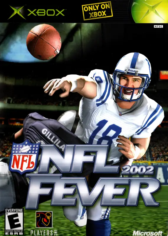 Capa de NFL Fever 2002
