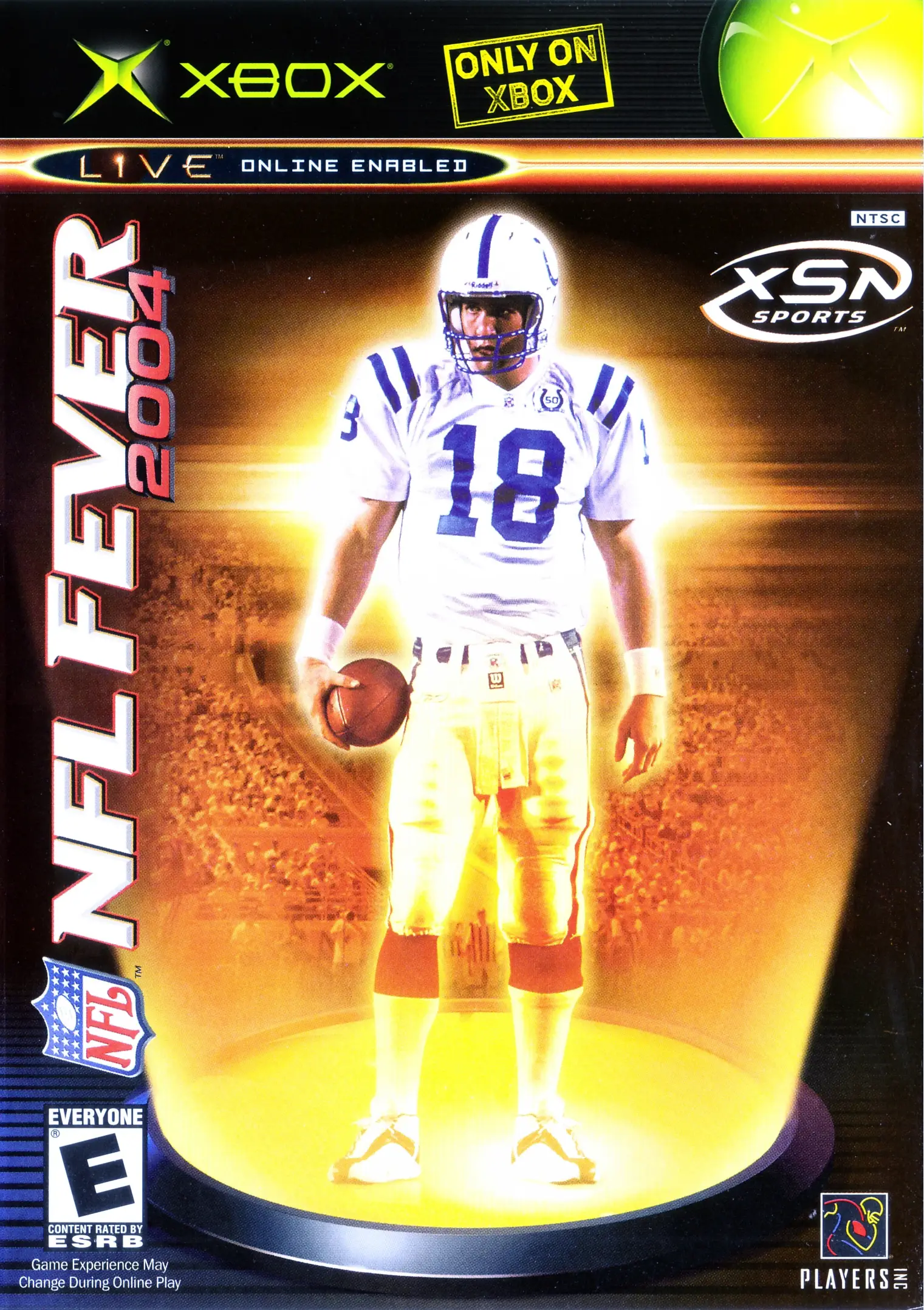 Capa de NFL Fever 2004