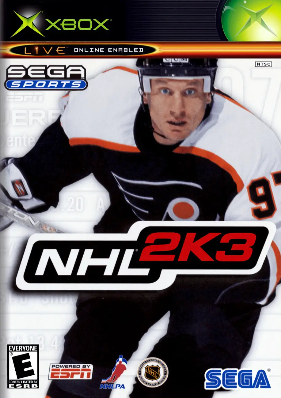Capa de NHL 2K3