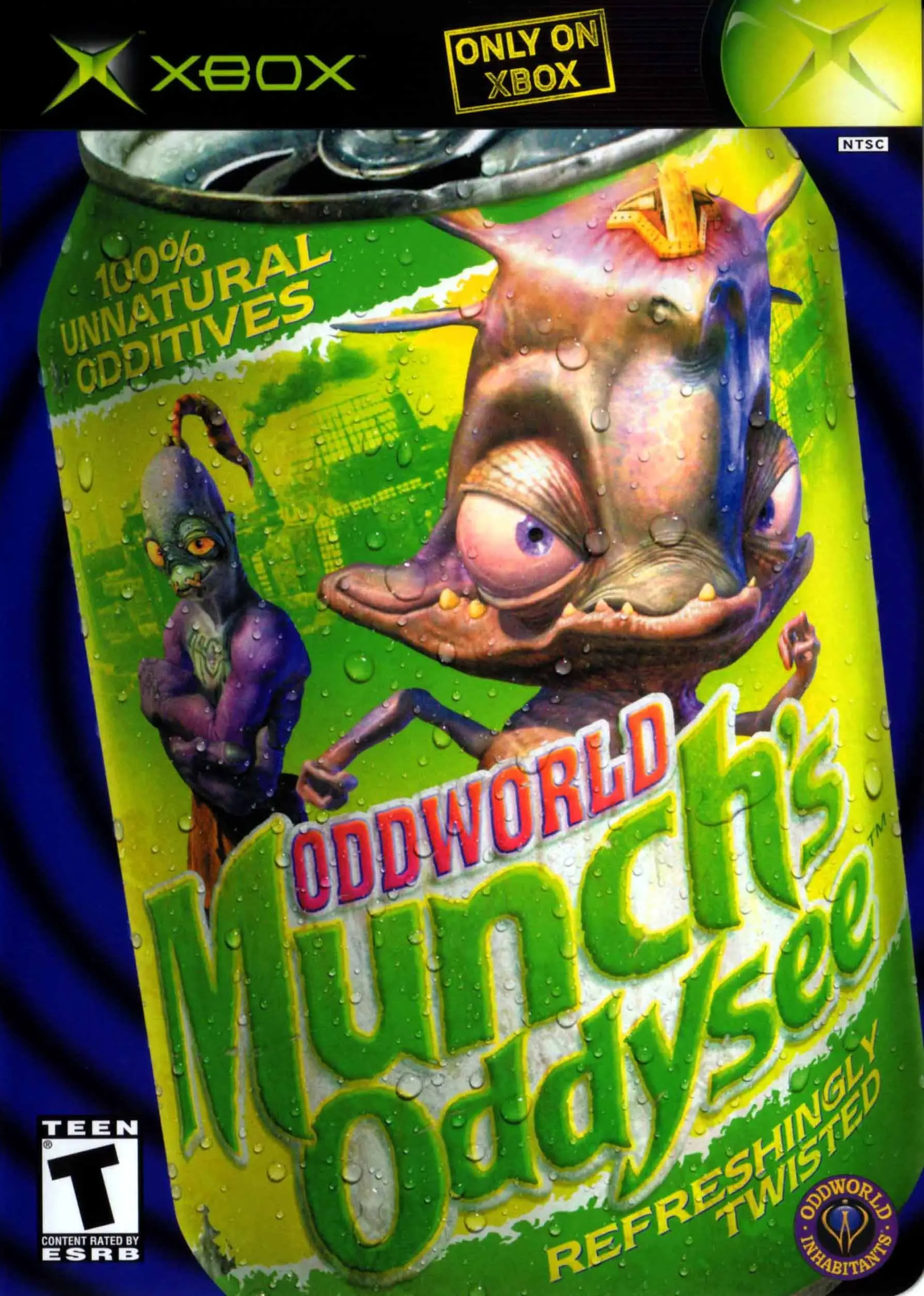 Capa de Oddworld: Munch's Oddysee