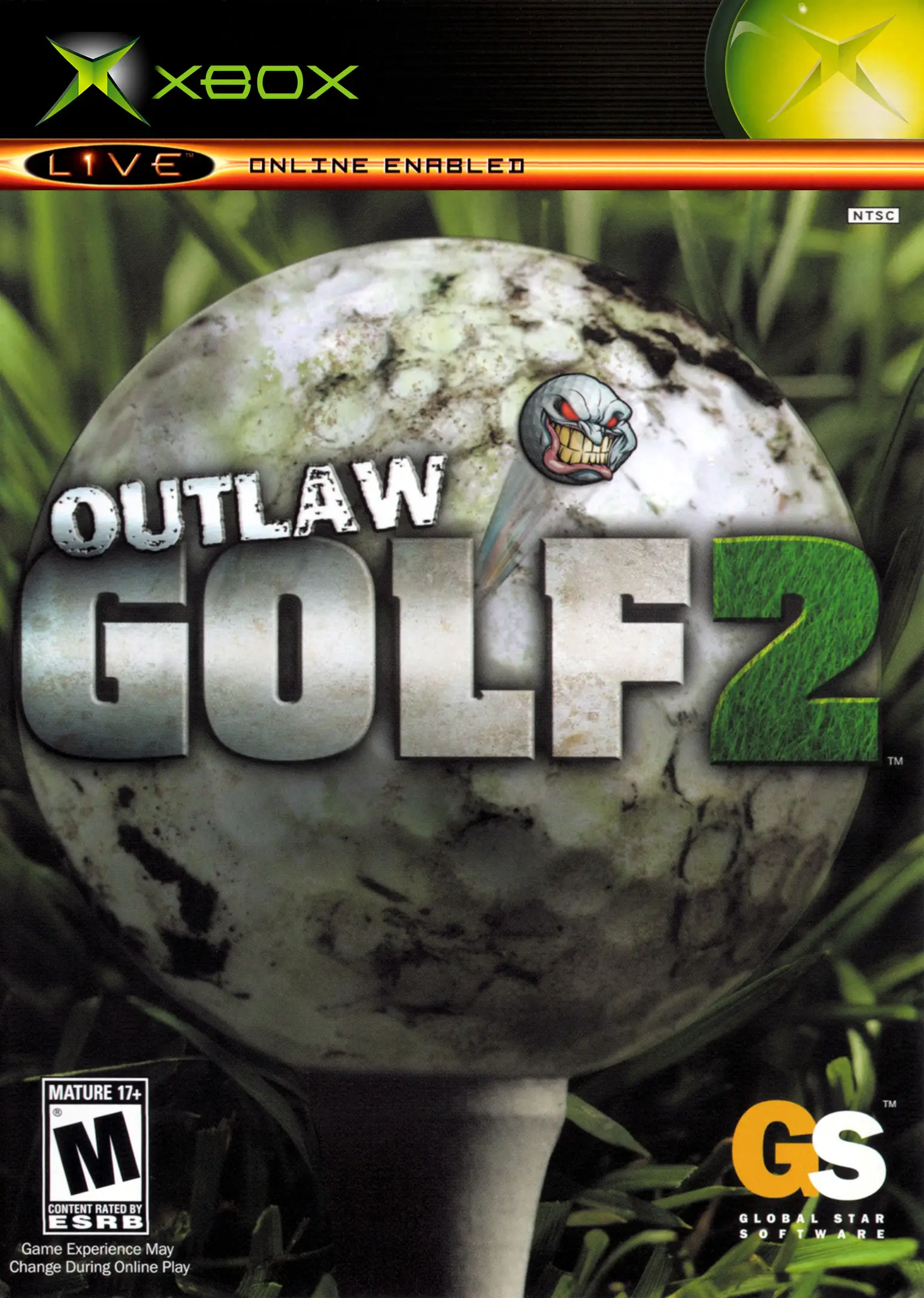 Capa de Outlaw Golf 2