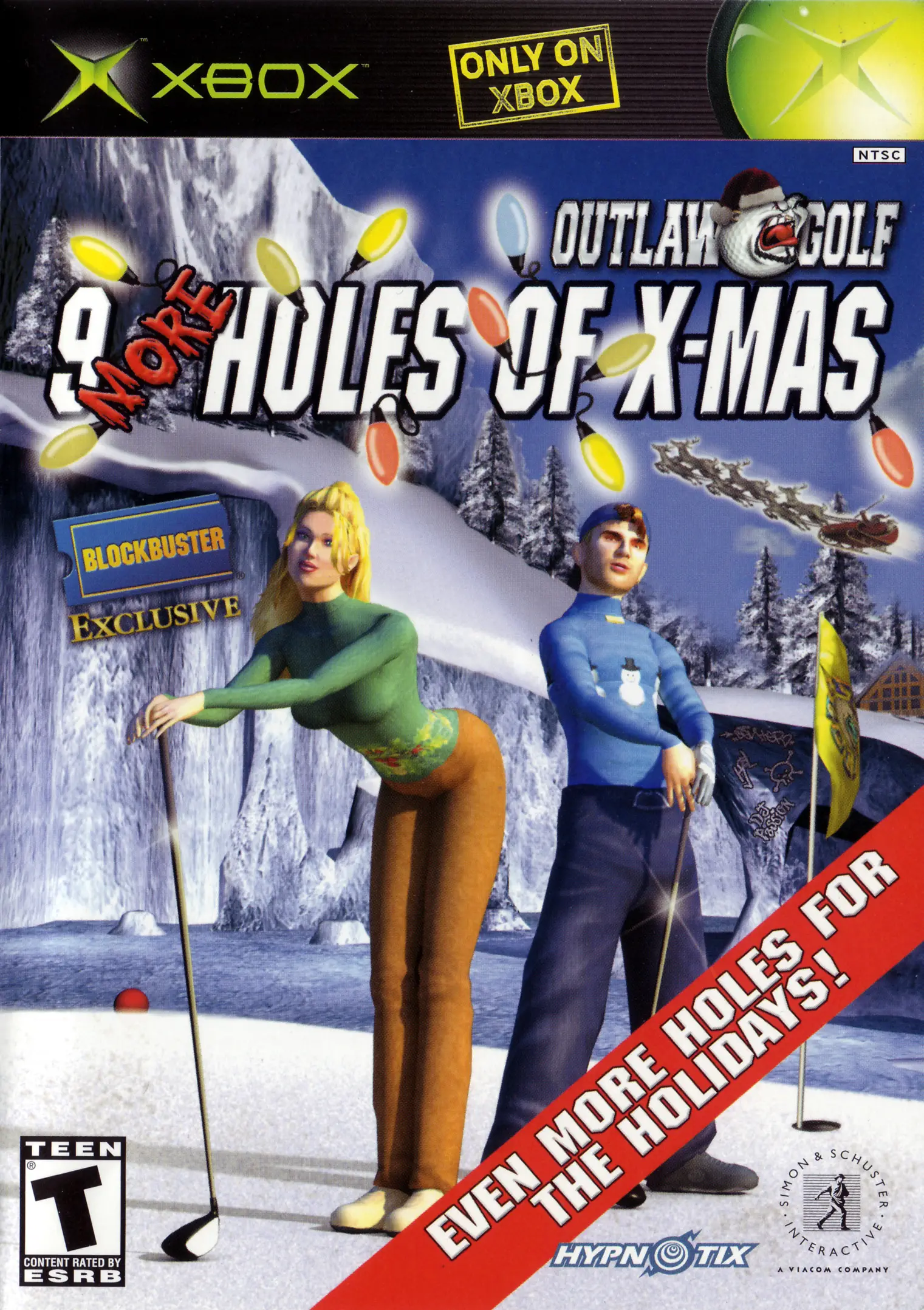 Capa de Outlaw Golf: 9 More Holes of X-Mas