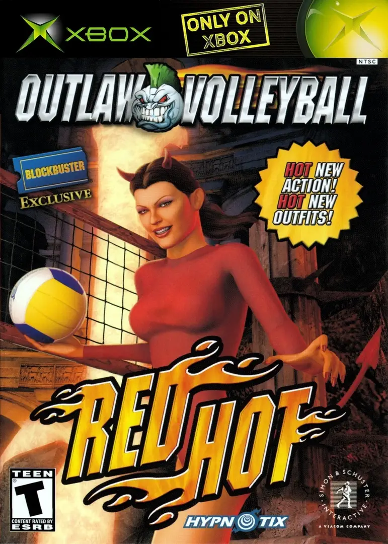 Capa de Outlaw Volleyball Red Hot