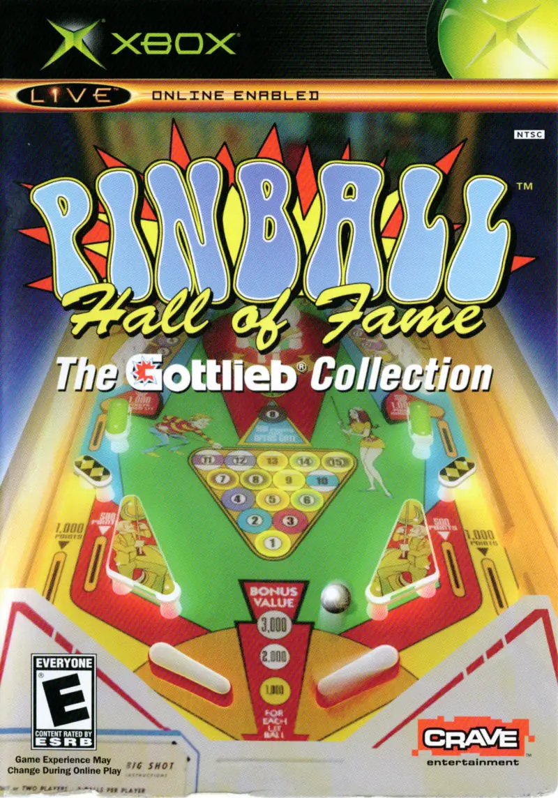 Capa de Pinball Hall of Fame: The Gottlieb Collection