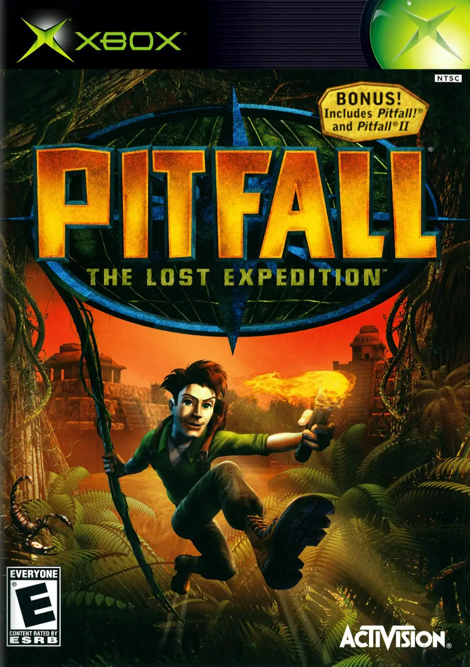 Capa de Pitfall: The Lost Expedition