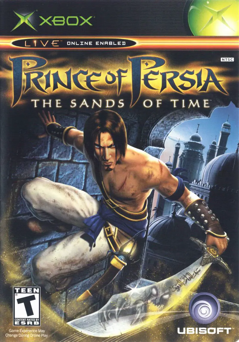 Capa de Prince of Persia: The Sands of Time
