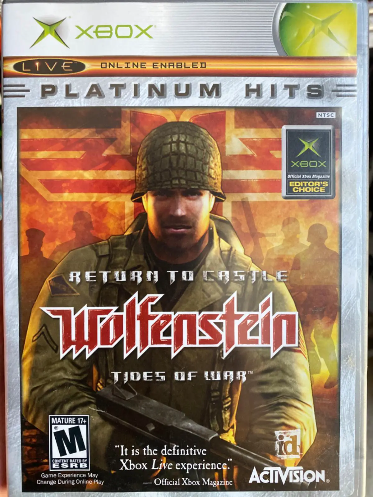 Capa de Return to Castle Wolfenstein: Tides of War [Platinum Hits]