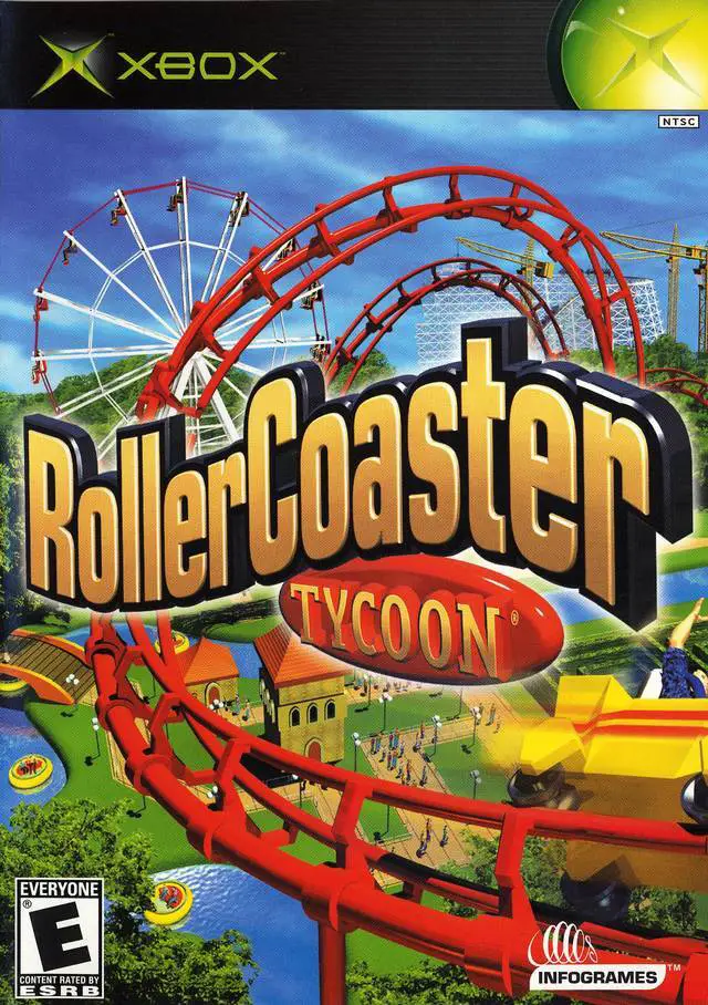 Capa de RollerCoaster Tycoon
