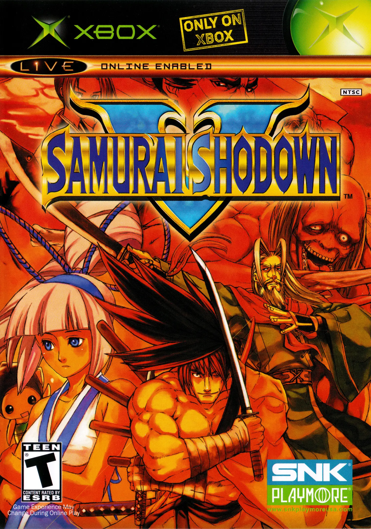 Capa de Samurai Shodown V