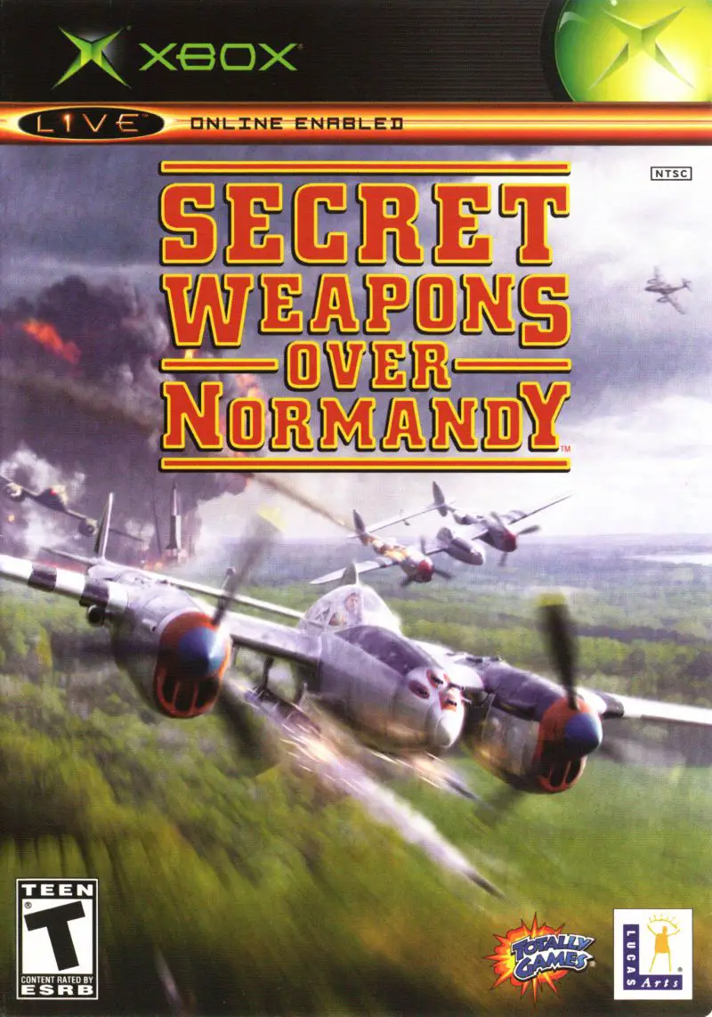 Capa de Secret Weapons Over Normandy