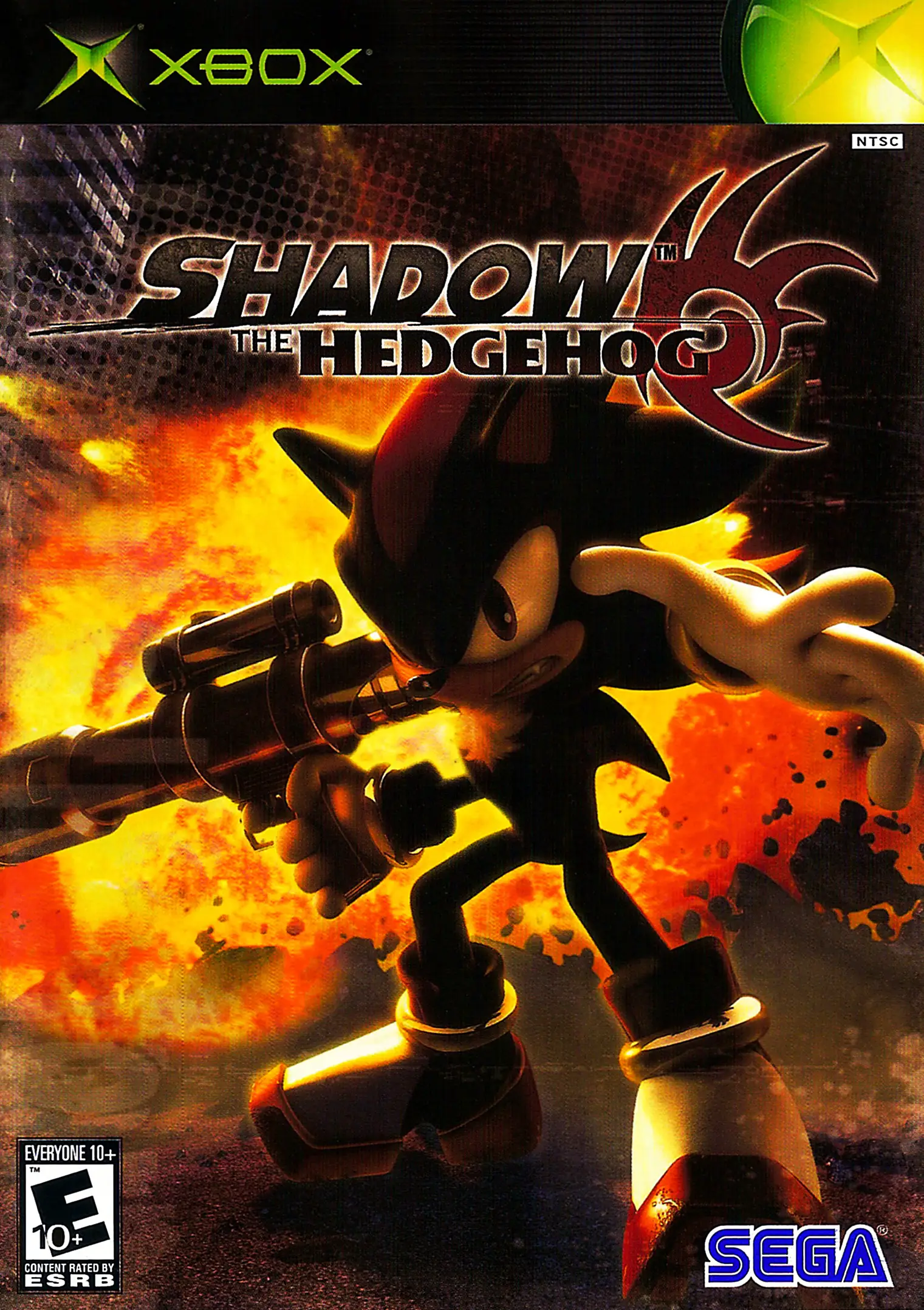 Capa de Shadow the Hedgehog