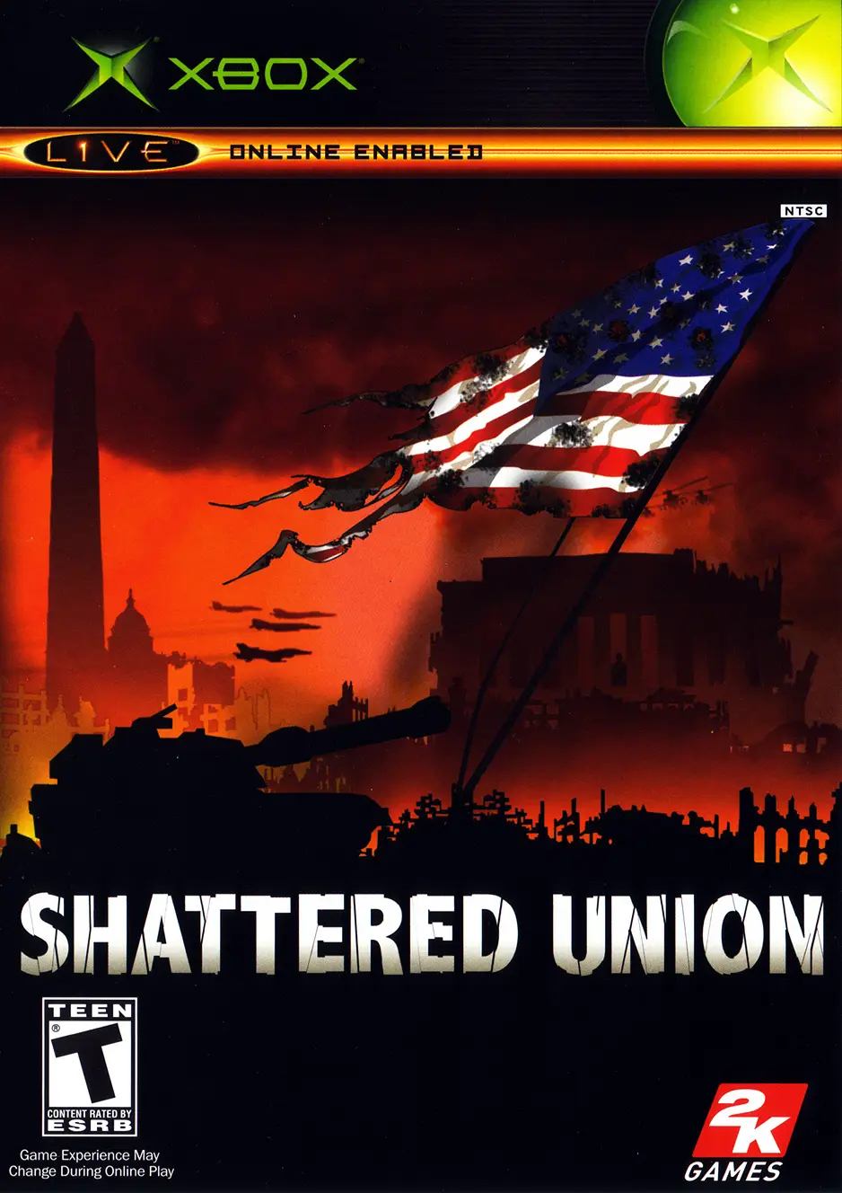 Capa de Shattered Union