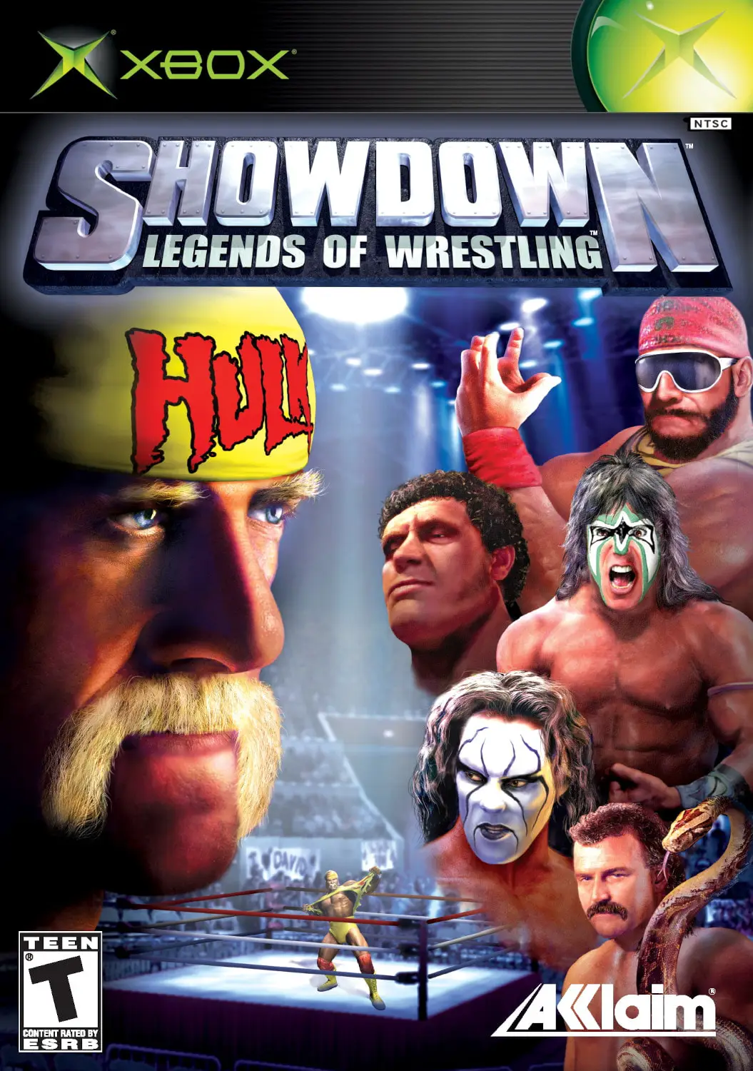 Capa de Showdown: Legends of Wrestling