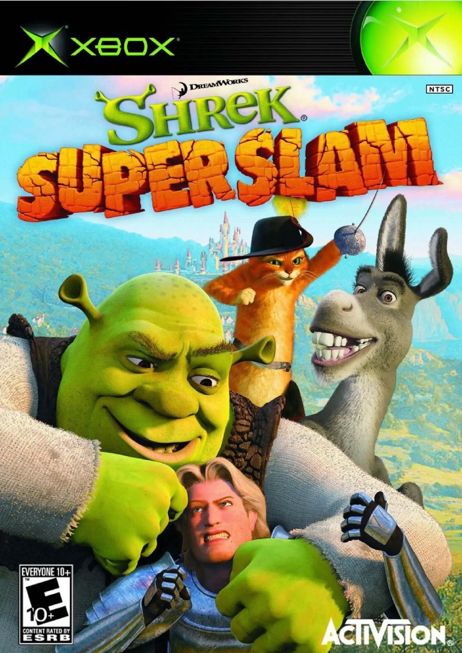 Capa de Shrek SuperSlam