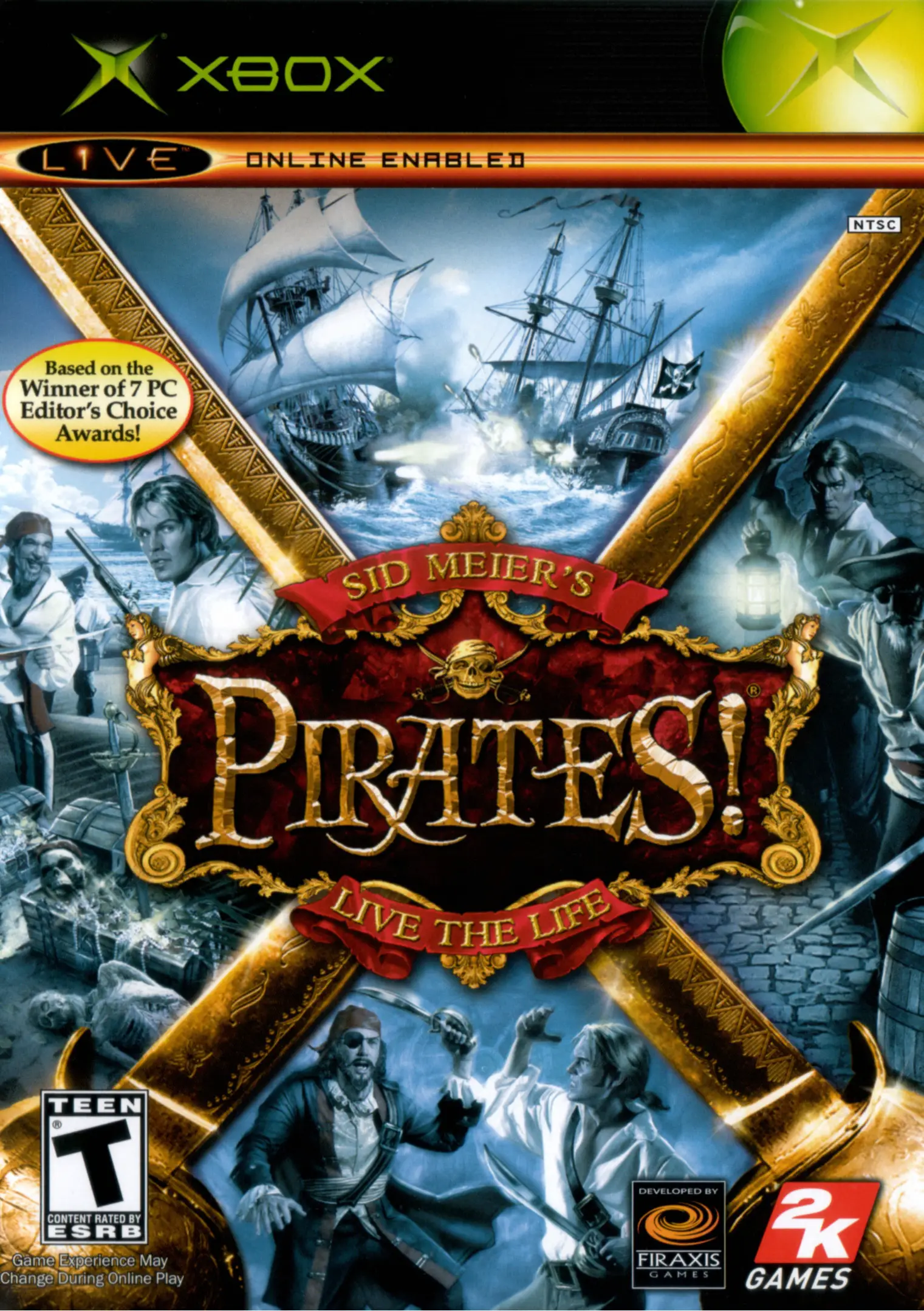 Capa de Sid Meier's Pirates!
