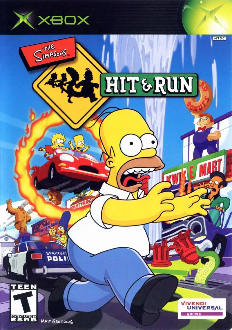 Capa de Simpsons: Hit & Run