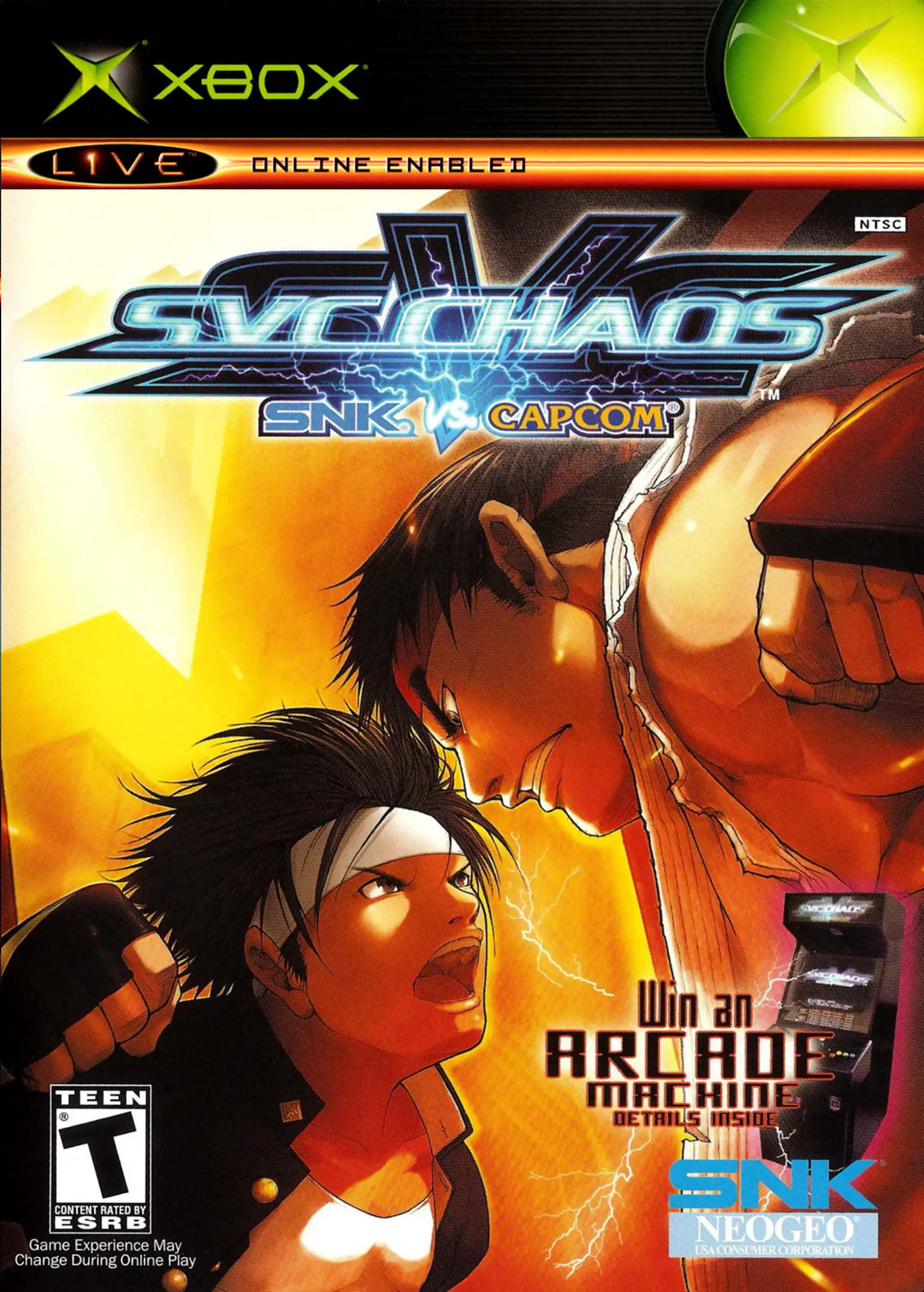 Capa de SNK vs. Capcom: SVC Chaos