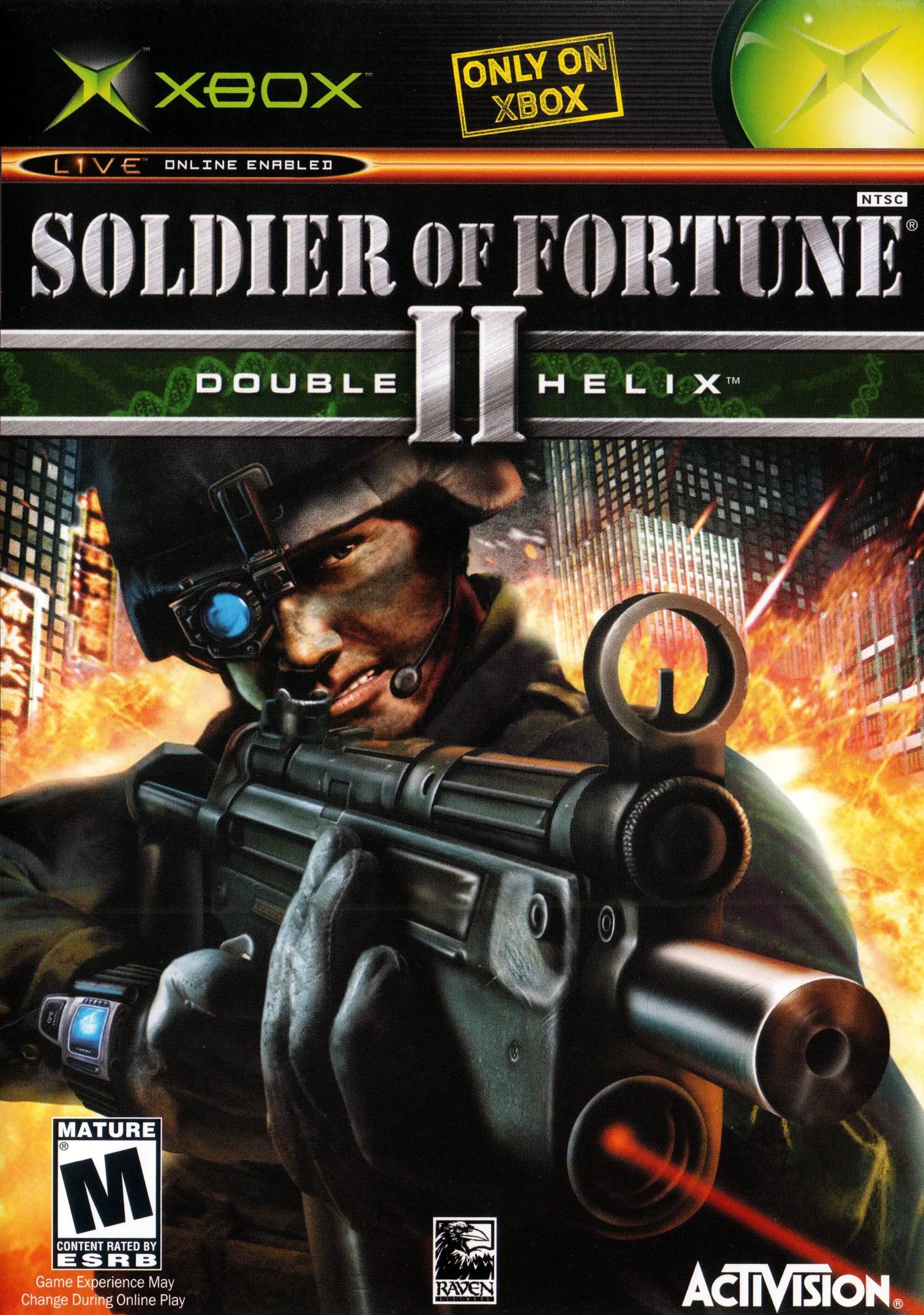 Capa de Soldier of Fortune II: Double Helix